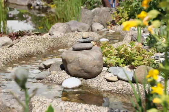 Ruisseau de jardin naturel - Le guide pour un rendu parfait